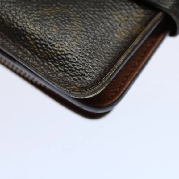 LOUIS VUITTON Monogram Compact Zip Wallet M61667 LV Auth 54068 - Picture 3 of 16